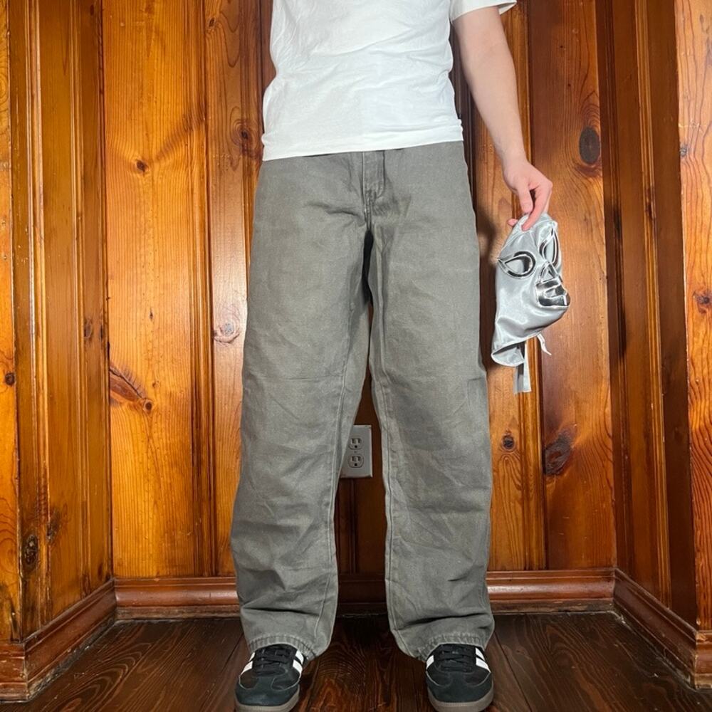 Dickies 40x30 Workwear Carpenter Pants Gray Relaxed